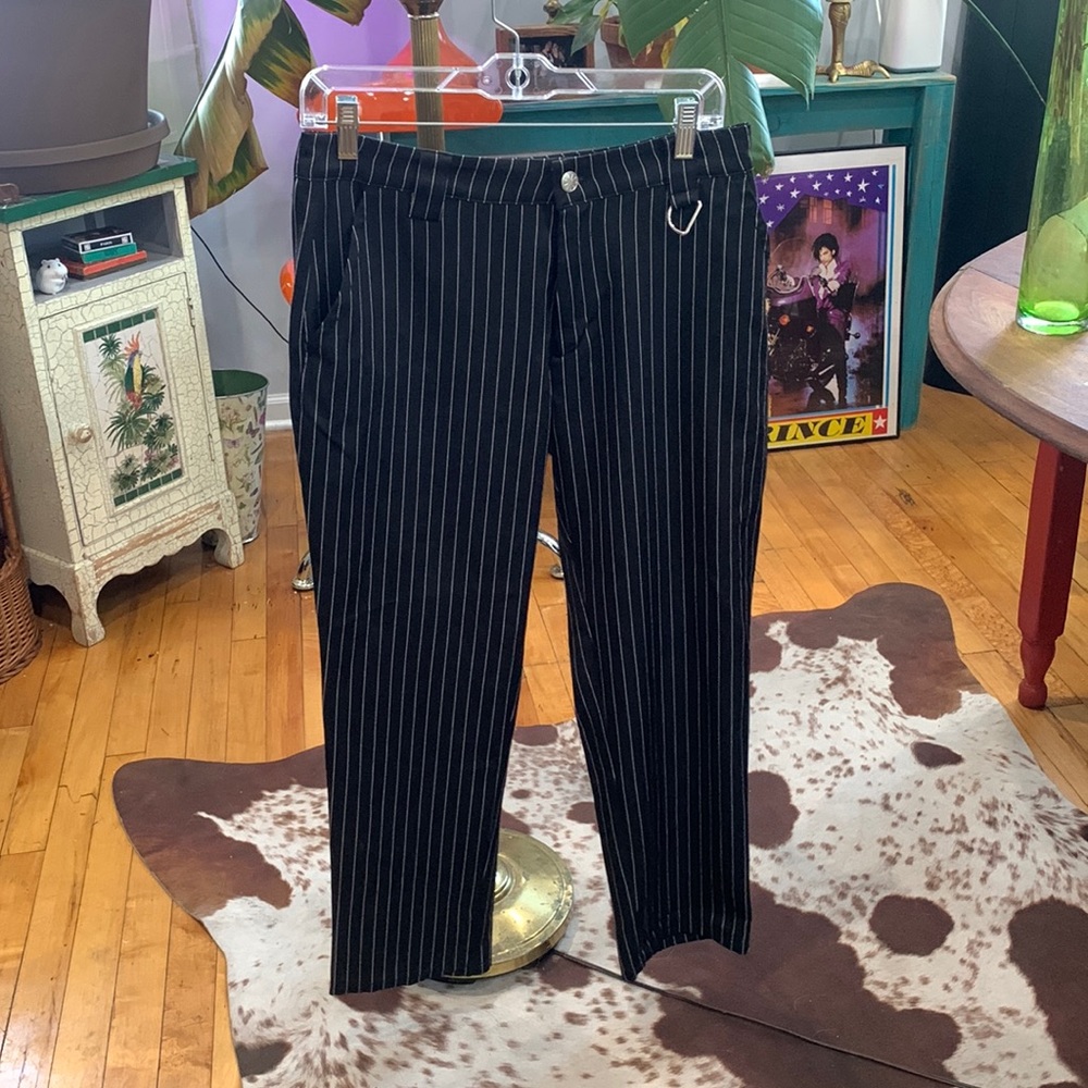 delia’s pinstripe pants 90s vibes